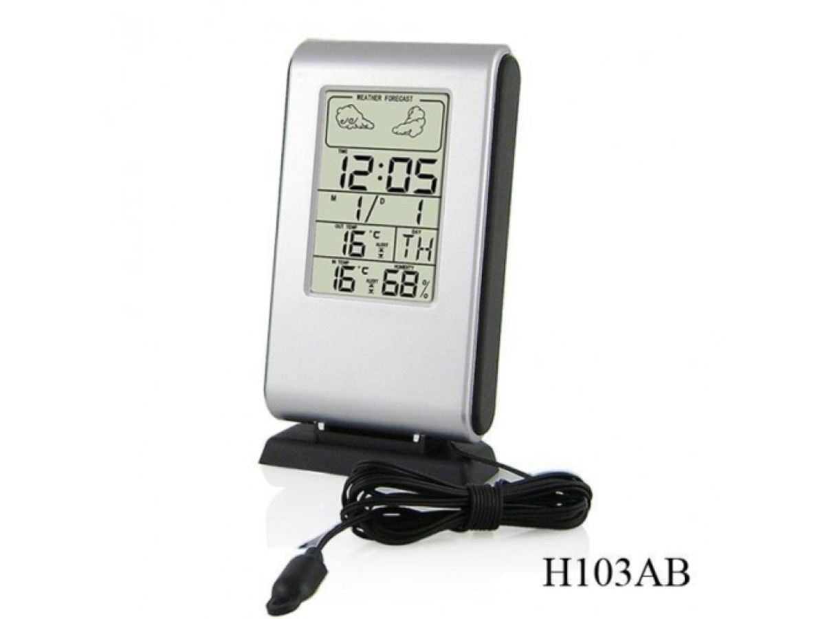 TT-Technic H103AB Sıcaklık ve Nem Ölçer Alarm ve Saat