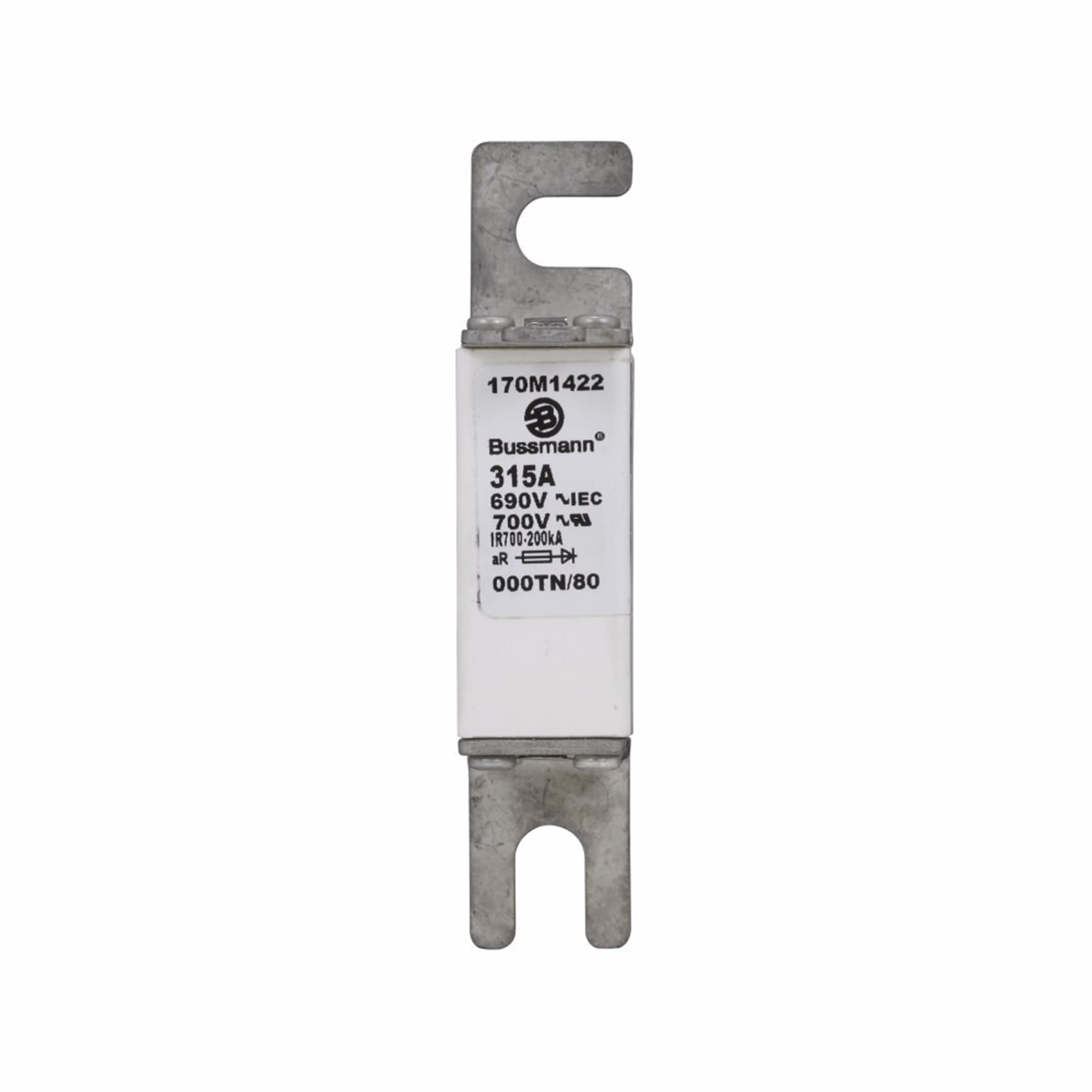 Bussmann 170M1422 315A Tabana Montaj Hızlı Sigorta