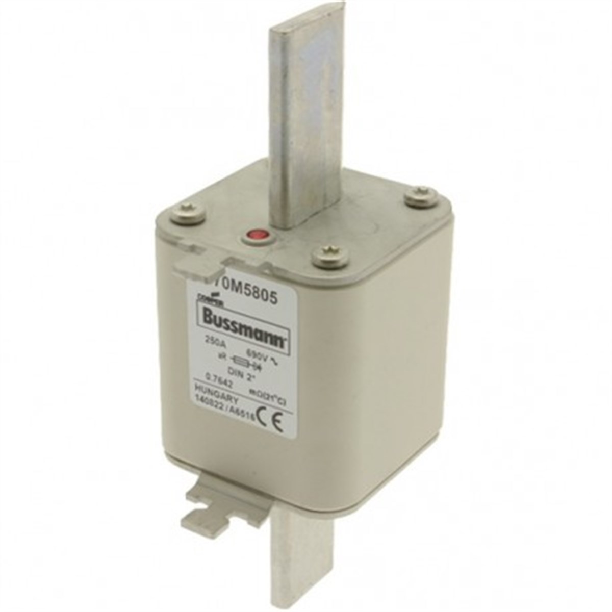 Bussmann 170M5805 250A NH2 Hızlı Bıçaklı Sigorta