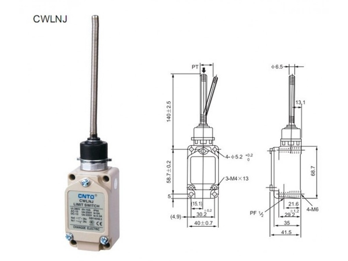 CNTD CWLNJ Spiral Telli Limit Switch
