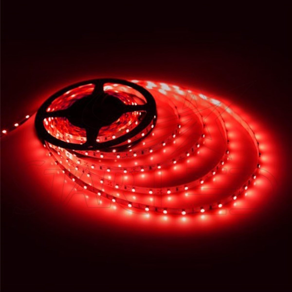 Eld 5050 60 Chip Double Pcb Silikonsuz Şerit Led Kırmızı 5 Metre