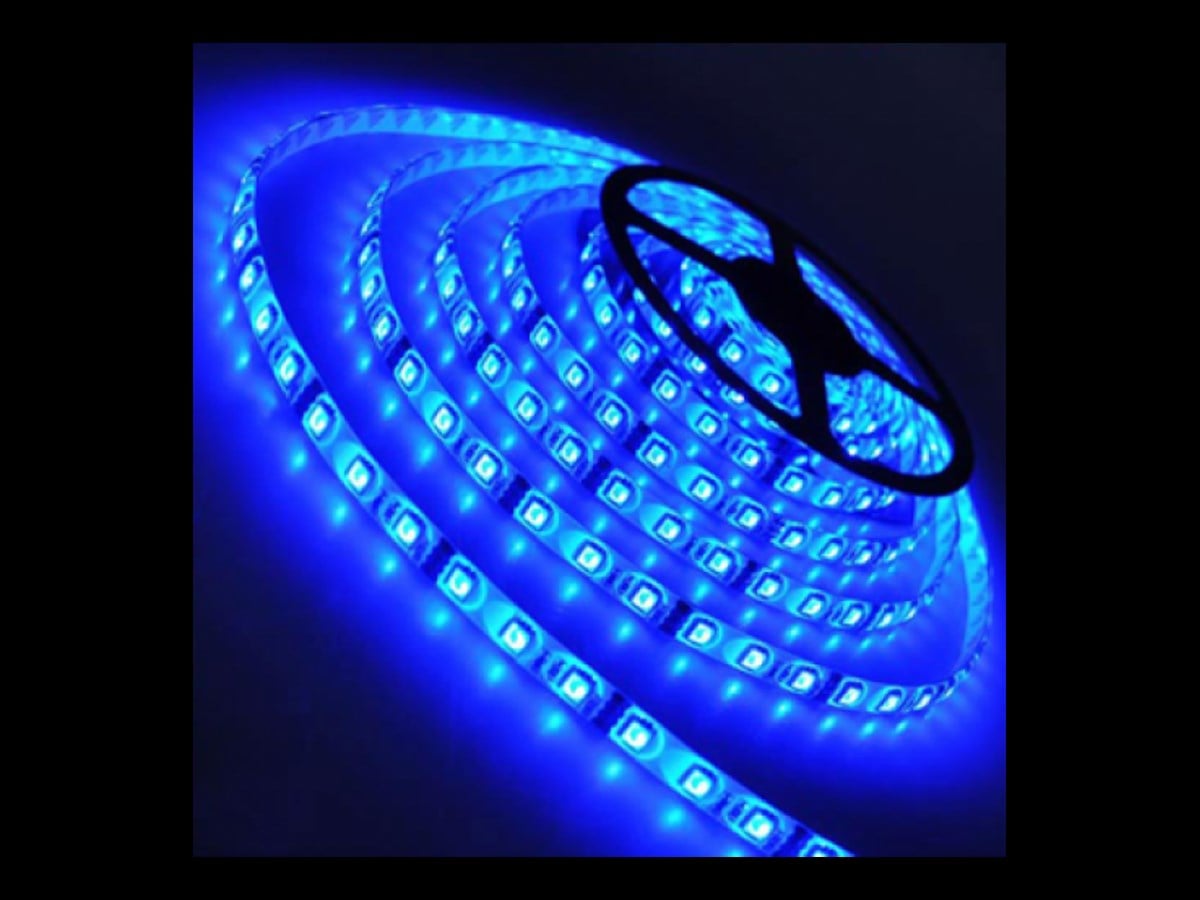 Eld Led  5050 60 Chip Double Pcb Silikonlu Şerit Led Mavi 5M A KALİTE ( 2YIL GARANTİLİ )