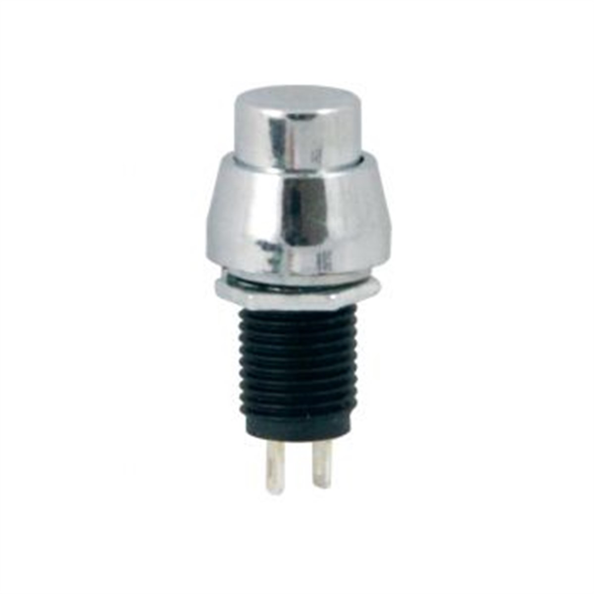IC-191A 10mm Krom Kaplama Kalıcılı Buton IC191A IC 191A
