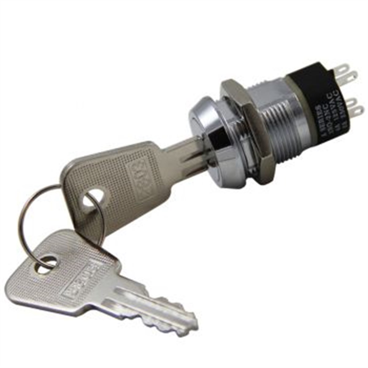 IC-195C Metal 19mm IC 195C IC195C Anahtarlı 0-1 Switch 