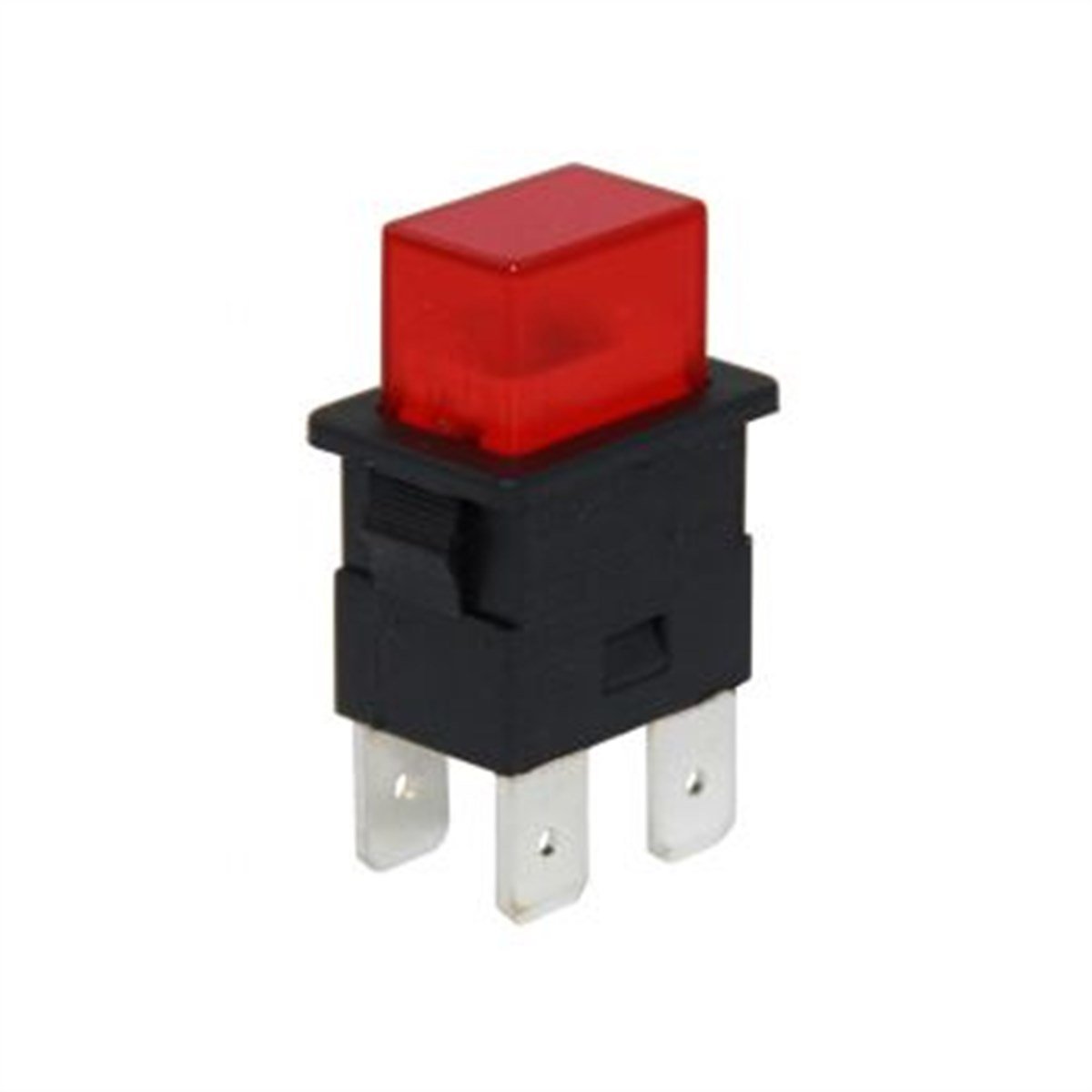 Kare Basmalı Kalıcı 4P Kırmızı Anahtar IC-180H