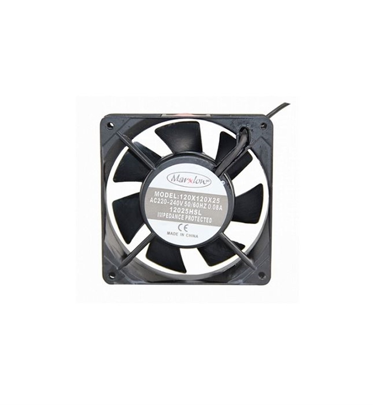 MARXLOW 120x120x25 AC 220V Kare Fan