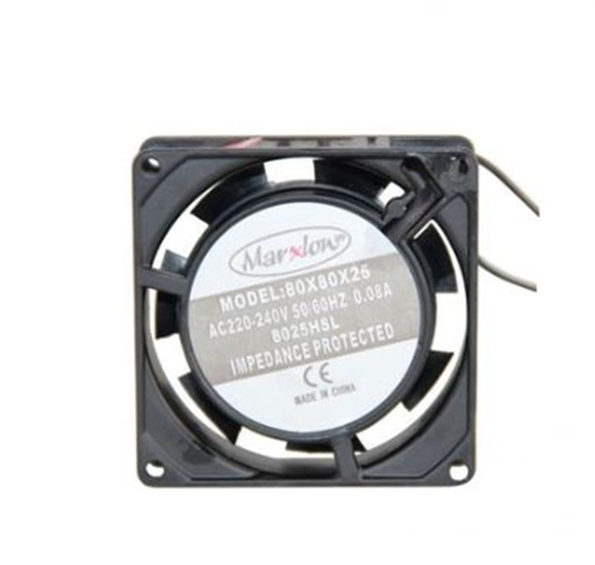 MARXLOW 80x80x25 AC 220V Kare Fan