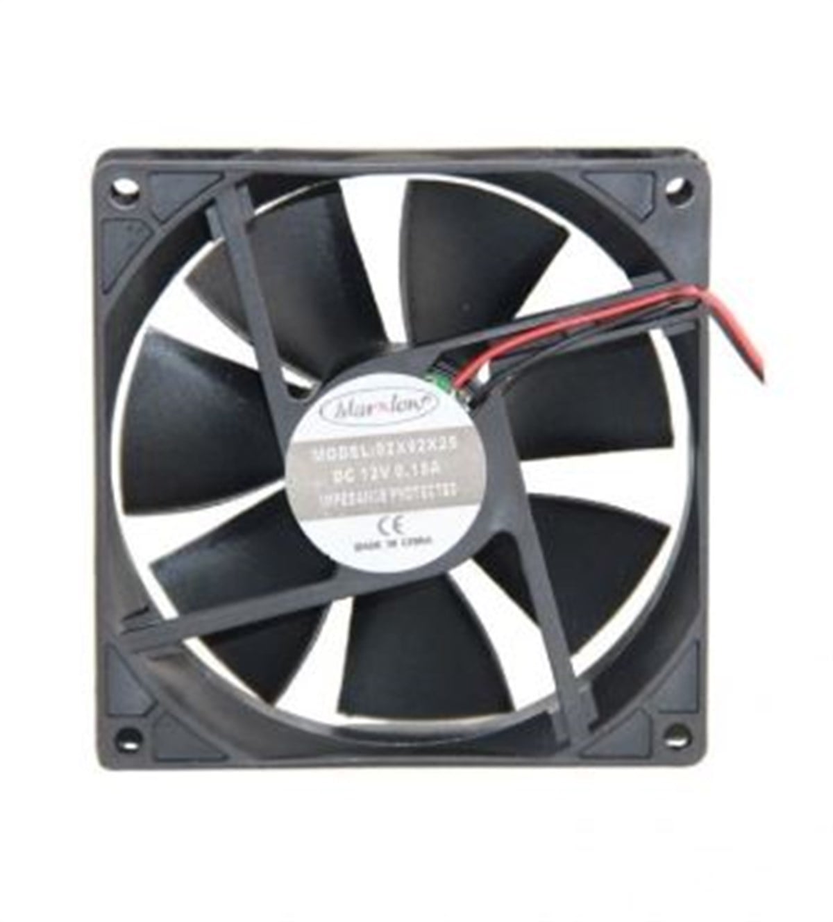 MARXLOW 92x92x25 DC 12V Kare Fan
