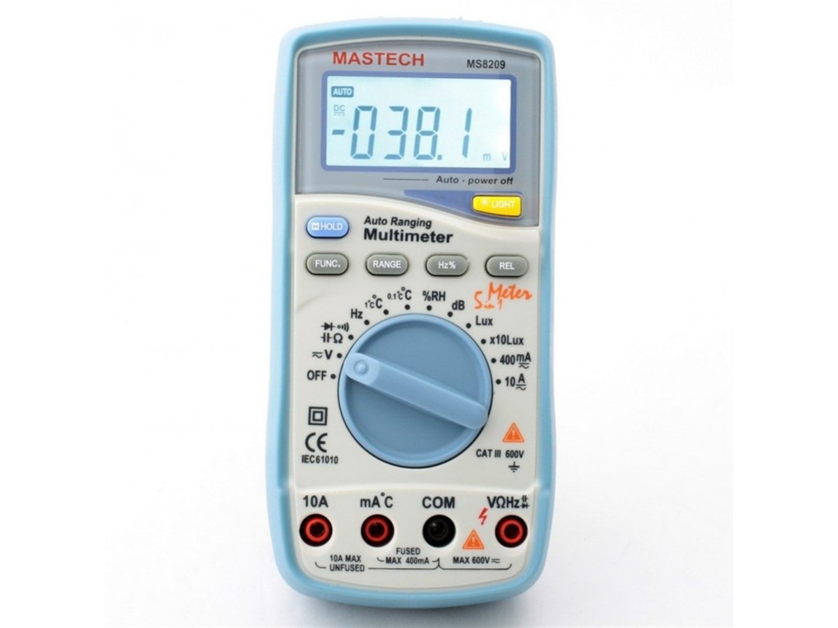 Mastech MS8209 Dijital Multimetre Ölçü Aleti