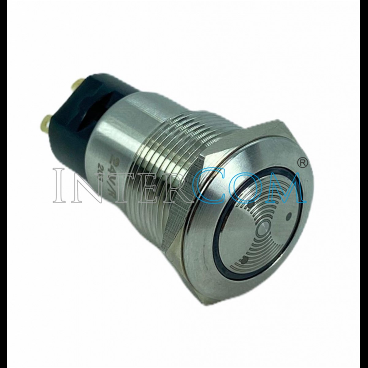 SWİON   D92 19mm Metal KIRMIZI LED'li Buzzer 24VOLT