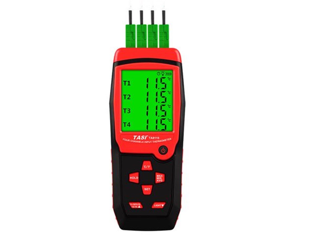 Tasi TA-8115 Dijital Termometre 4 Girişli