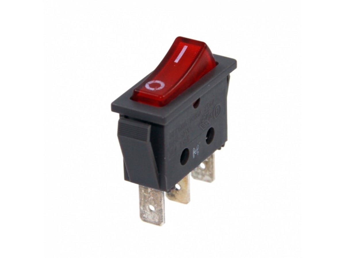 Tekli Dar Işıklı Anahtar ON-OFF 3P IC-113