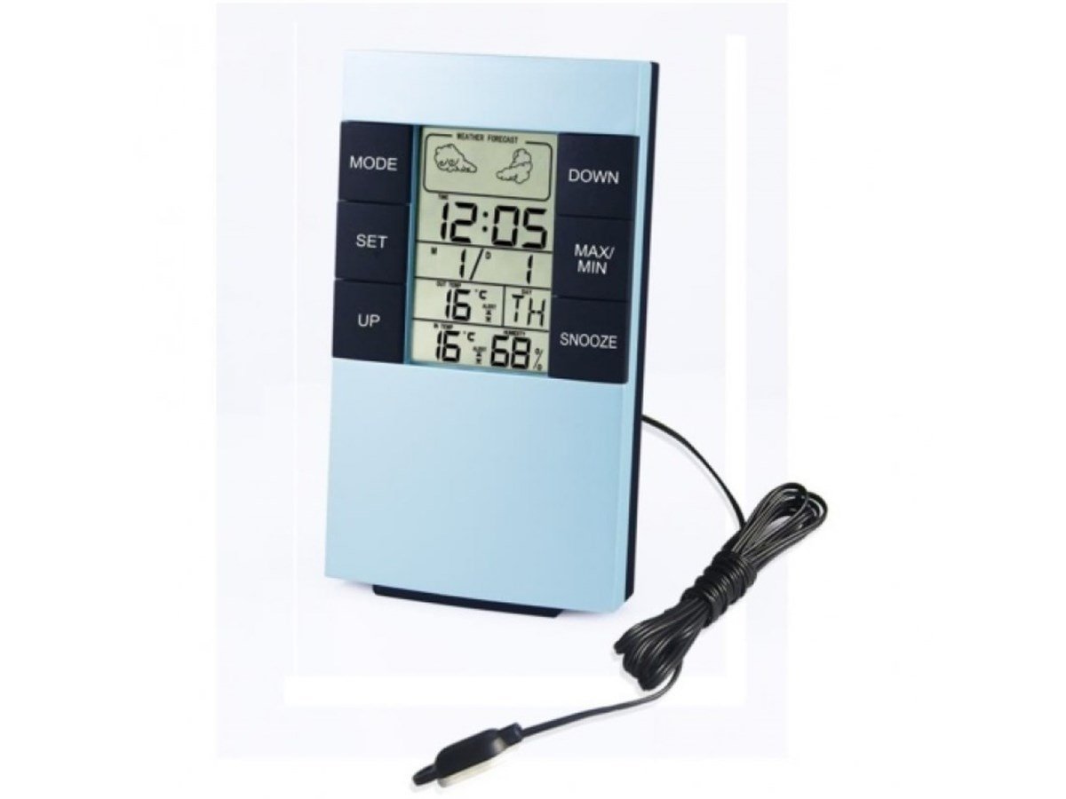 TT Technic  H 146AB  Termometre Nem Ölçer Saat Alarm