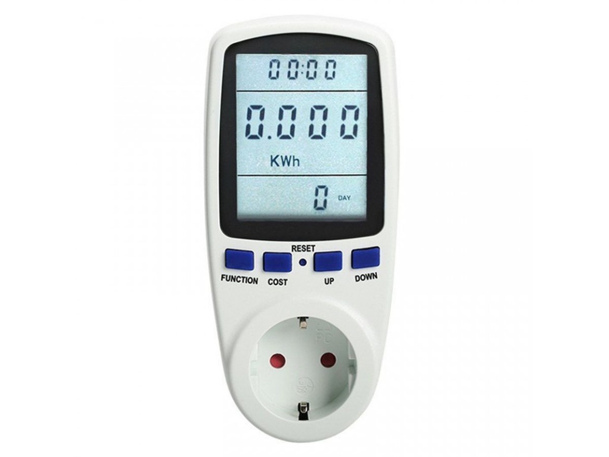 TT Technic PMG-1 Priz Tipi Wattmetre Enerji Ölçer