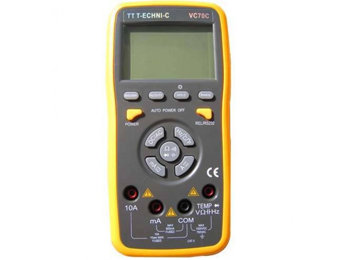 TT Technic VC70C Dijital Multimetre Ölçü Aleti