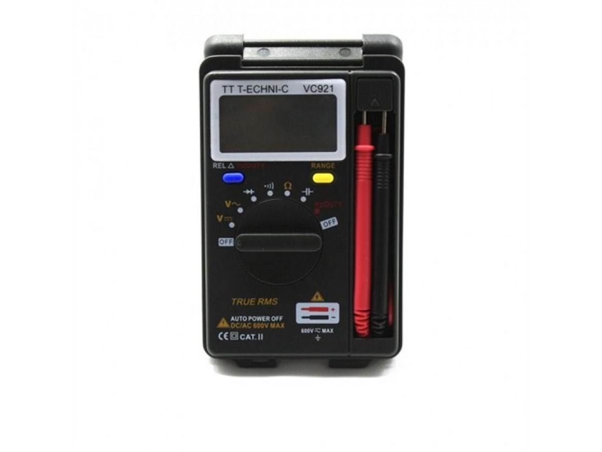 TT-Technic VC921 Cep Tipi Dijital Multimetre Ölçü Aleti