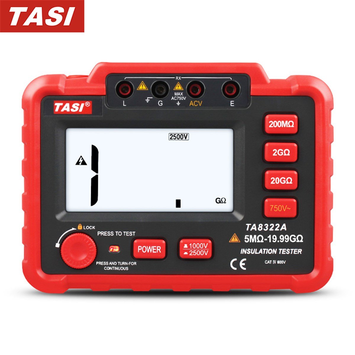 Unı-t TA8322A İzolasyon Meğeri Ölçü Aleti TA 8322A TA-8322A