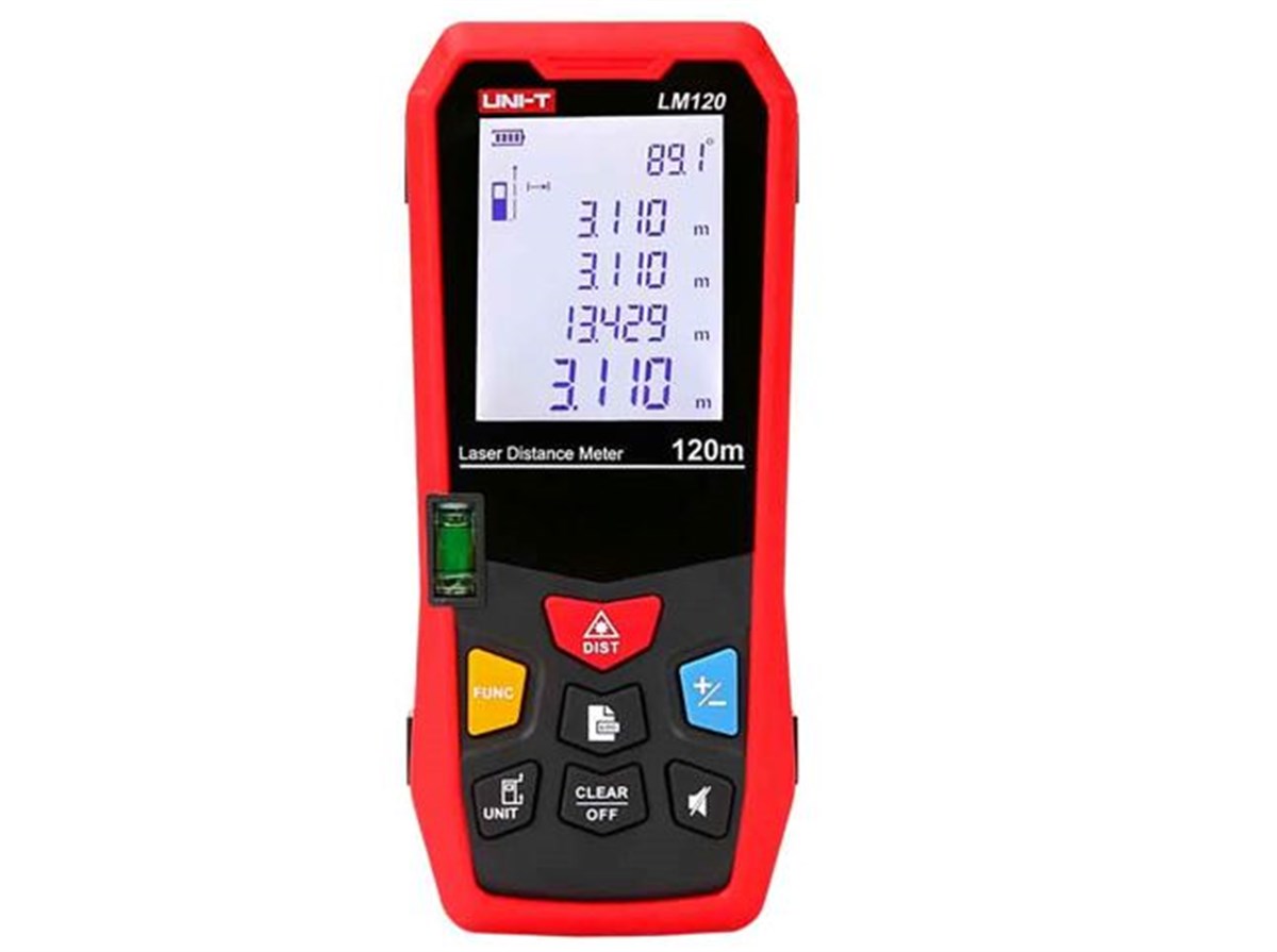 Unit LM120 120m Lazer Mesafe Ölçer Lazermetre