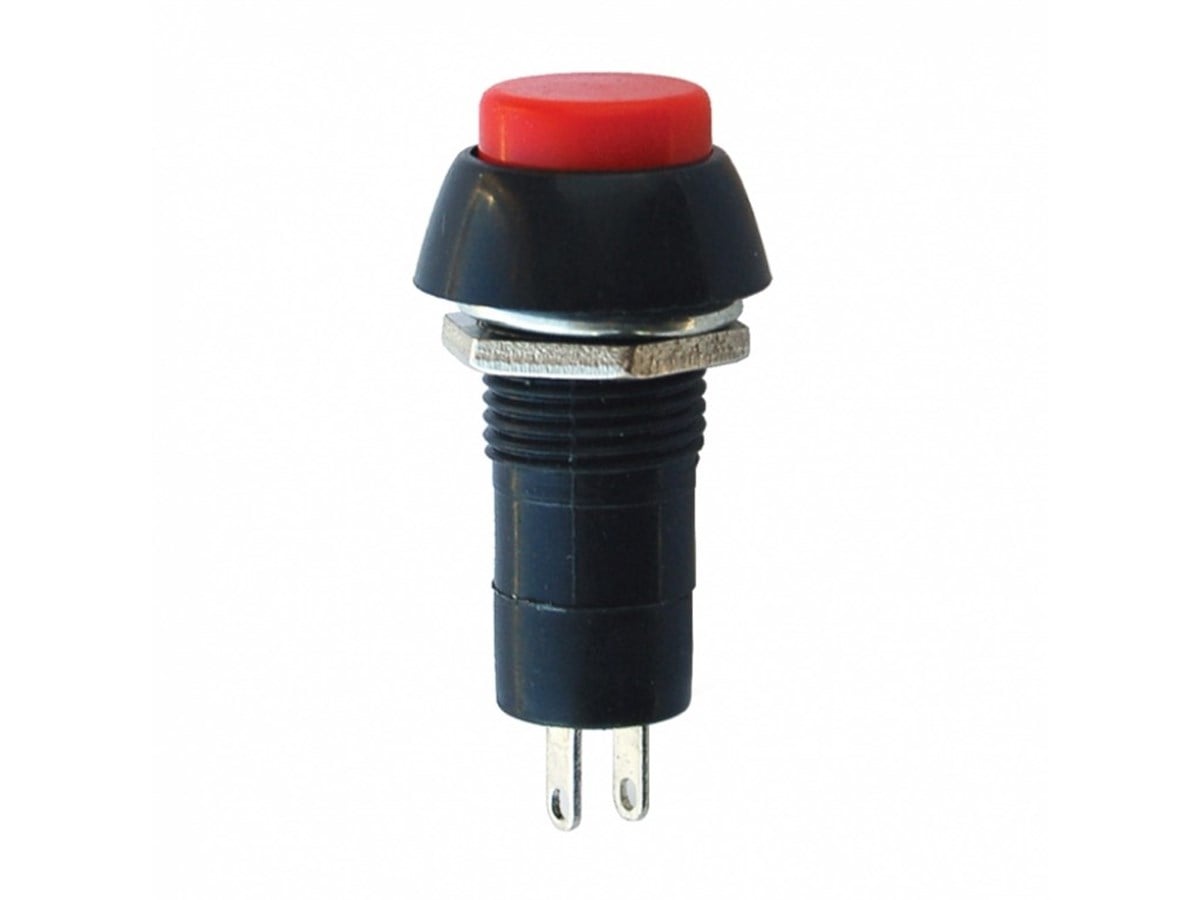 Yuvarlak Plastik Buton 12mm Yaylı IC-186