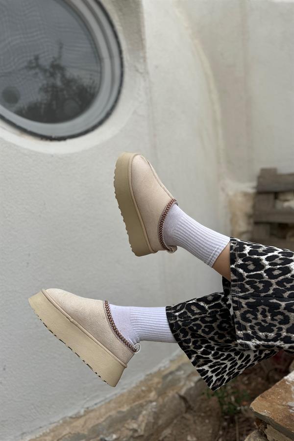 Aliza Bej Süet Kürklü Bot