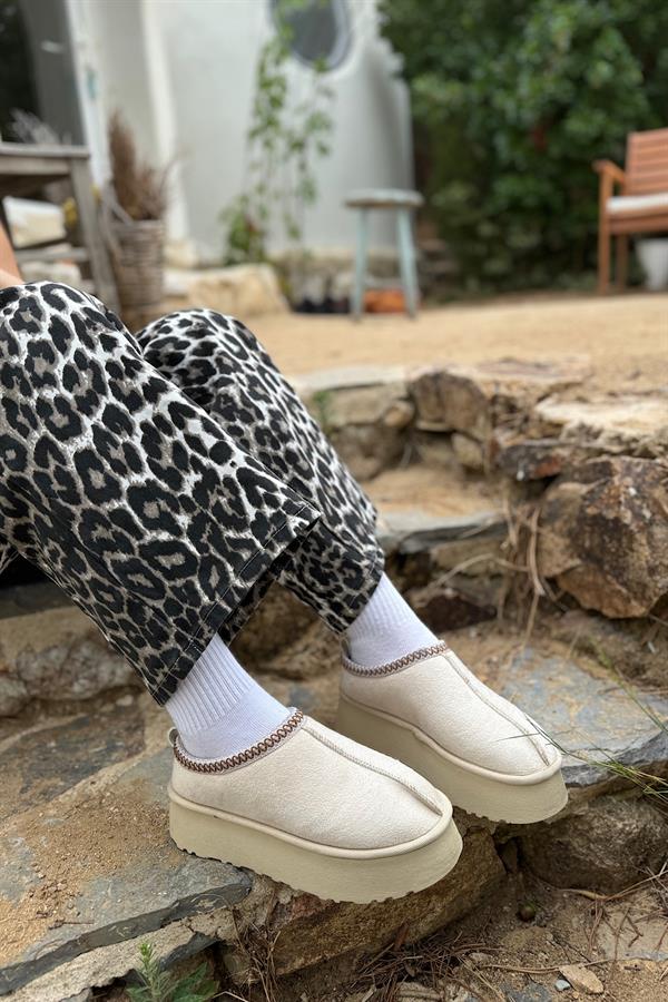 Aliza Bej Süet Kürklü Bot