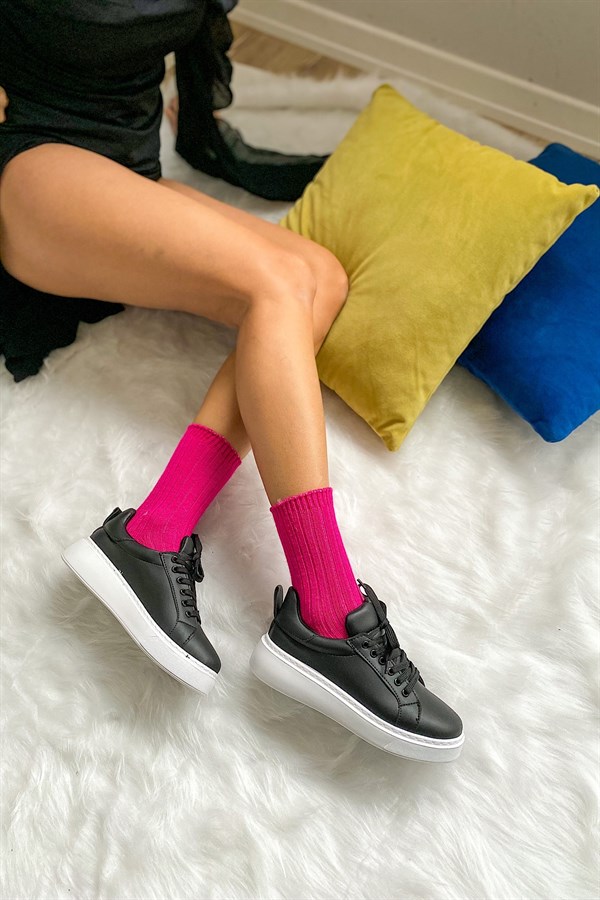 Hira Siyah Sneakers Kadın Ayakkabı
