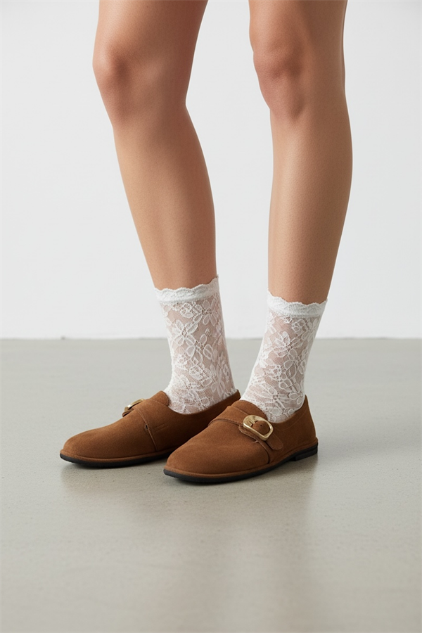 Nerida Taba Gold Toka Detaylı Kadın Babet