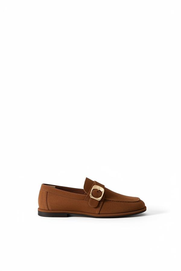 Nerida Taba Gold Toka Detaylı Kadın Babet