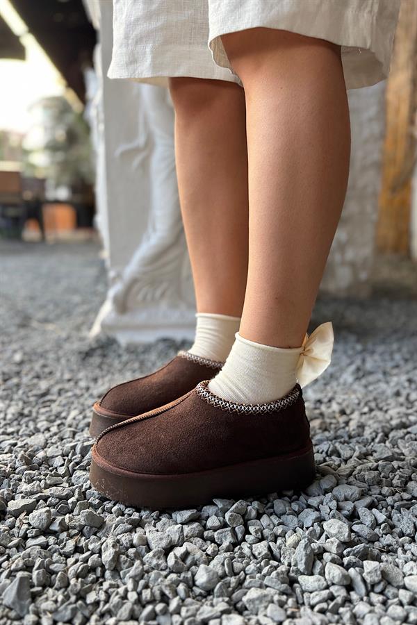 Regor Acı Kahve Süet Kürklü Bot