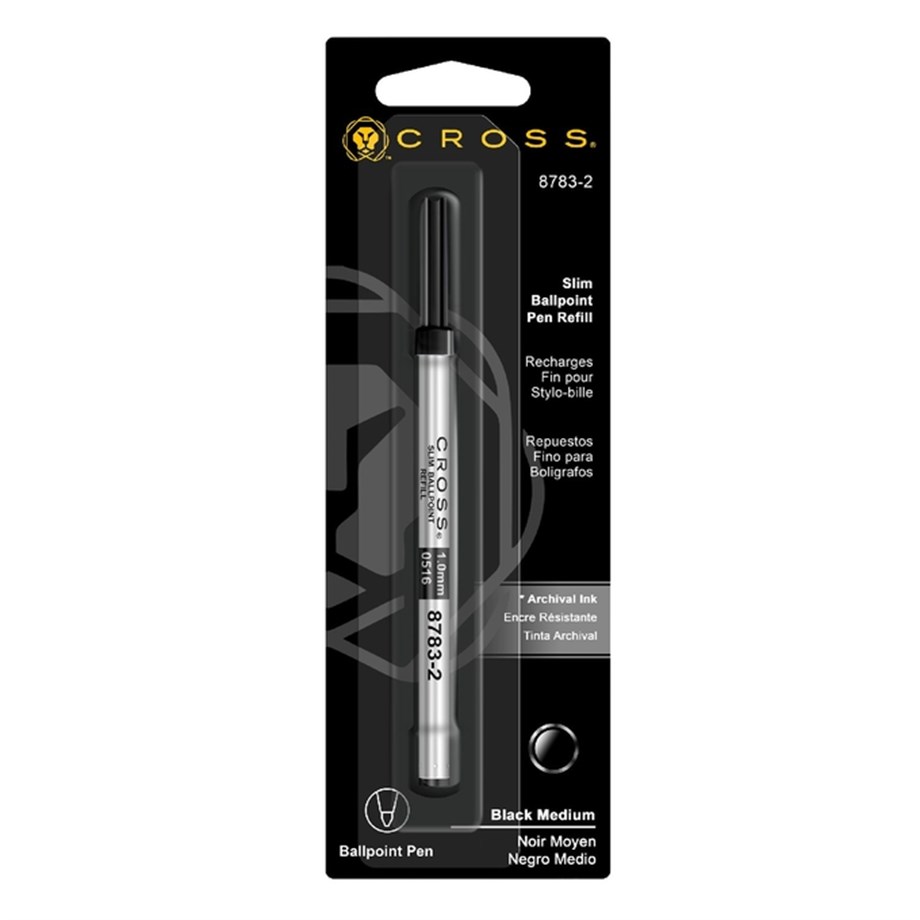 Cross 87832 Click Ballpoint Refill Black