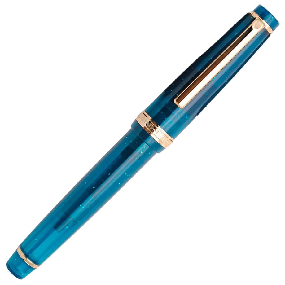 Jinhao 82 Fountain Pen Deep Blue Gold Fine