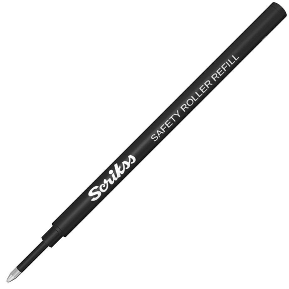 Scrikss Safety Rollerball Refill Black 2-Pack