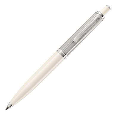 Pelikan K405 Ballpoint Pen Silver White