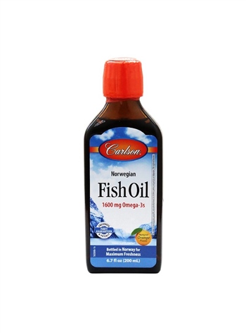 Carlson Fish Oil Omega 3 Portakal Aromalı 200 Ml