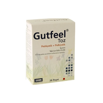 GutFeel Probiotik + Prebiotik Toz 20 Saşe
