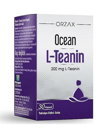 Orzax Ocean L Teanin 200 mg 30 Kapsül