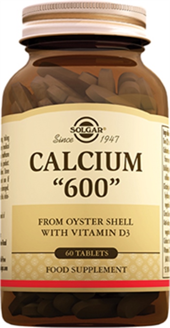 Solgar Calcium 600 (Oyster Shell) 60 Tablet