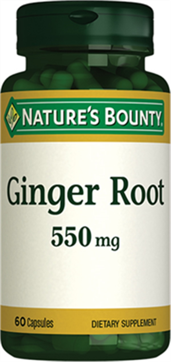 Nature's Bounty Ginger Root 550 Mg 60 Kapsül