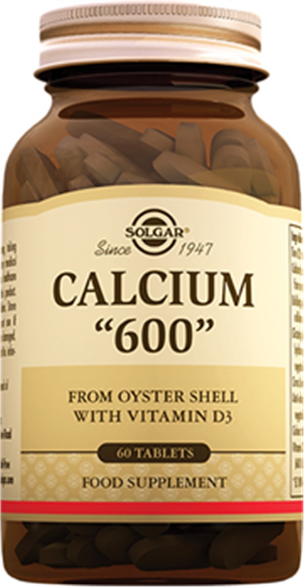Solgar Calcium 600 (Oyster Shell) 60 Tablet