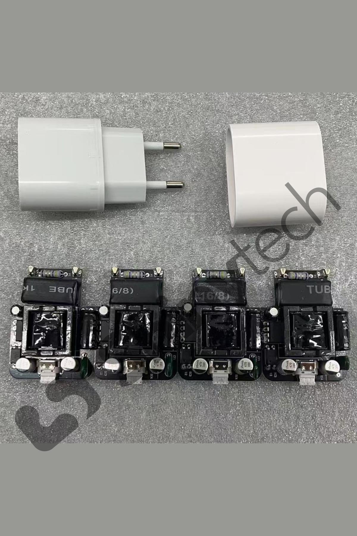 25W USB-C Güç Adaptörü Hızlı Şarj Aleti 2m Kablo USB-C Şarj Seti Beyaz