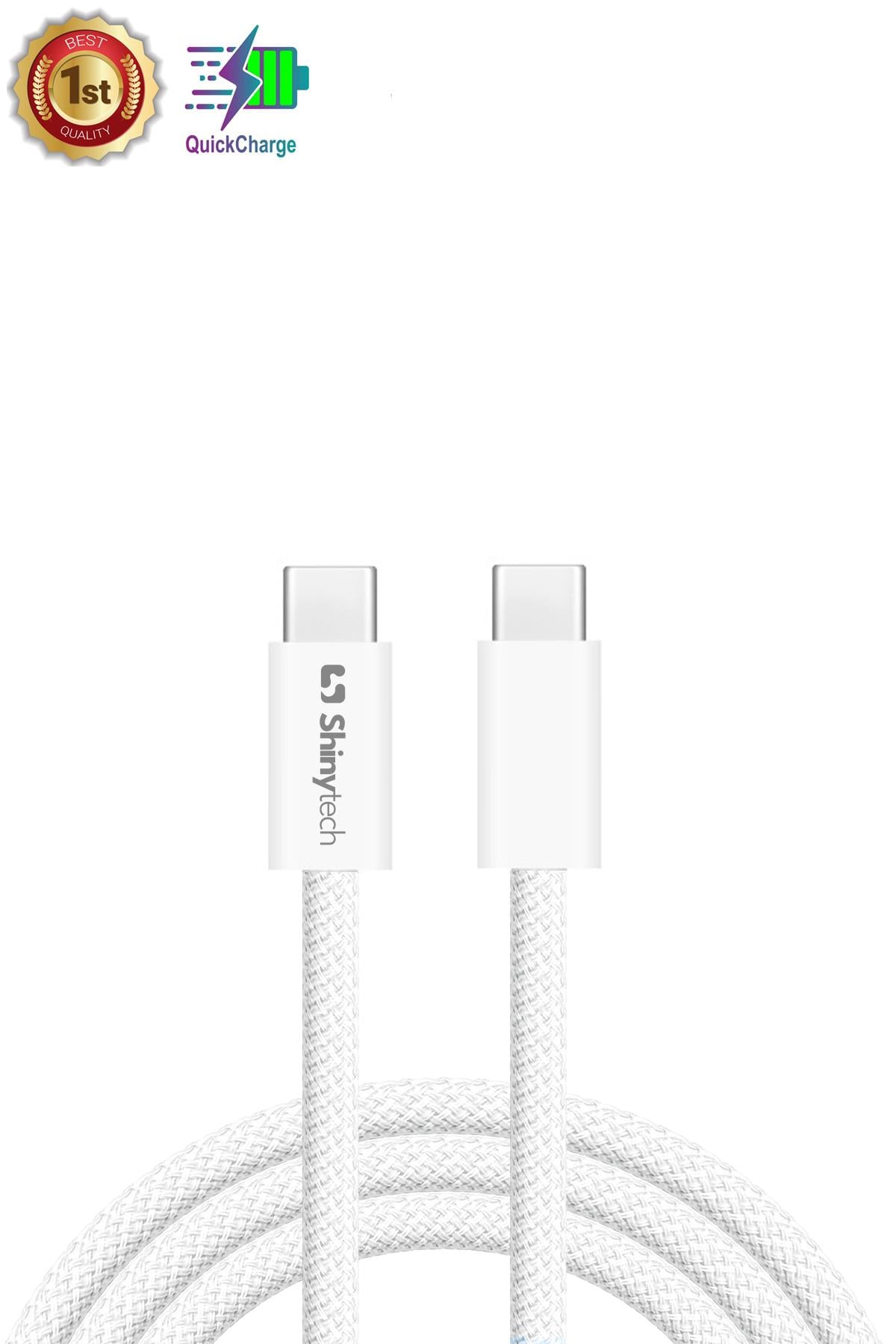 Apple iPhone 15 16 Uyumlu Şarj Kablosu Usb-c Örgü Kablo 1,5 Metre