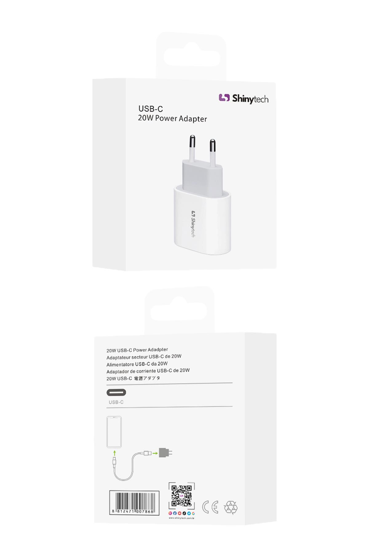 Apple iPhone Uyumlu 20W Ultra Hızlı Şarj Adaptörü USB-C