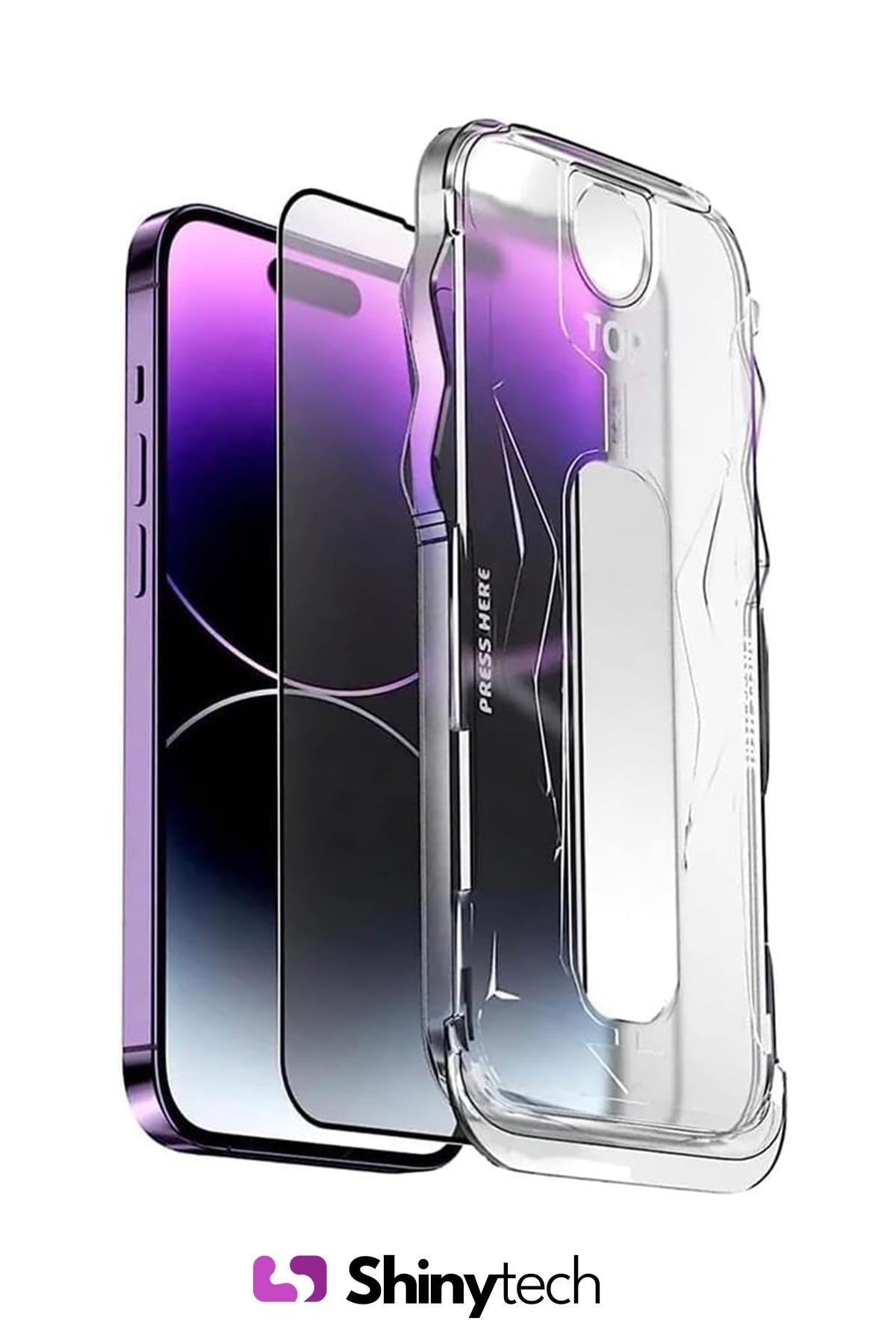 Apple iPhone Uyumlu Magic Box Antistatik Hayalet Ekran Koruyucu 9H Şeffaf