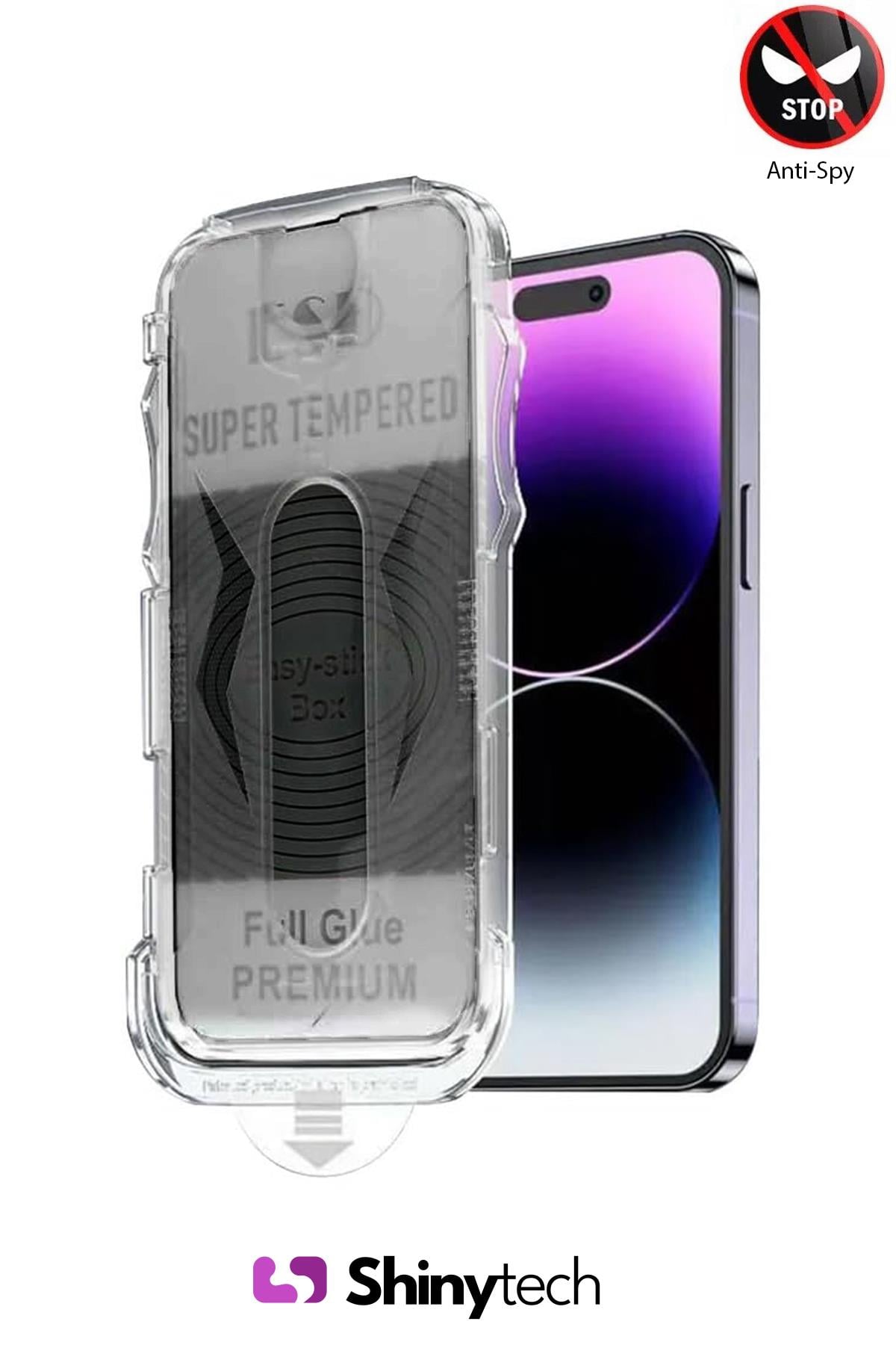 Apple iPhone Uyumlu Magic Box Antistatik Hayalet Ekran Koruyucu 9H Şeffaf