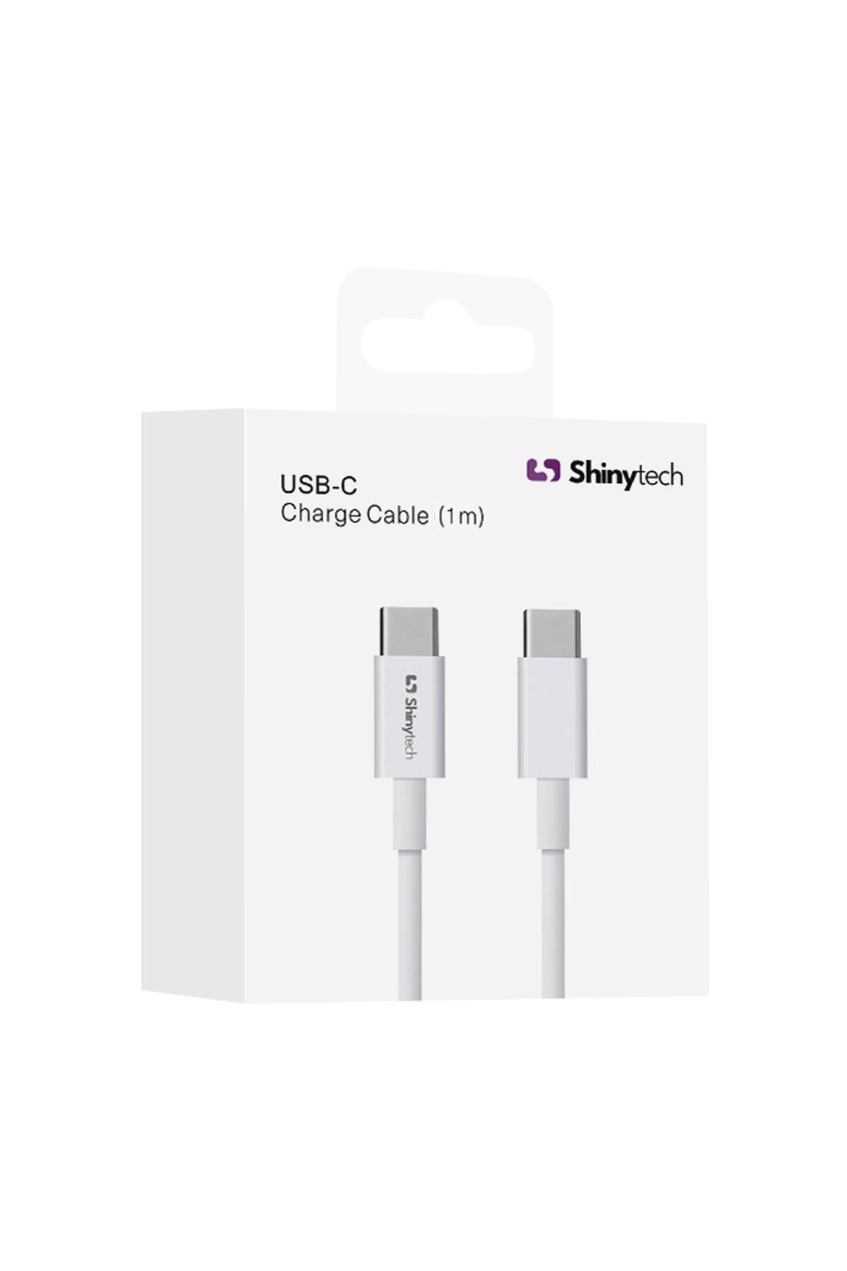 Apple iPhone Uyumlu Şarj Kablosu USB-C to USB-C Type-C (1m) Beyaz