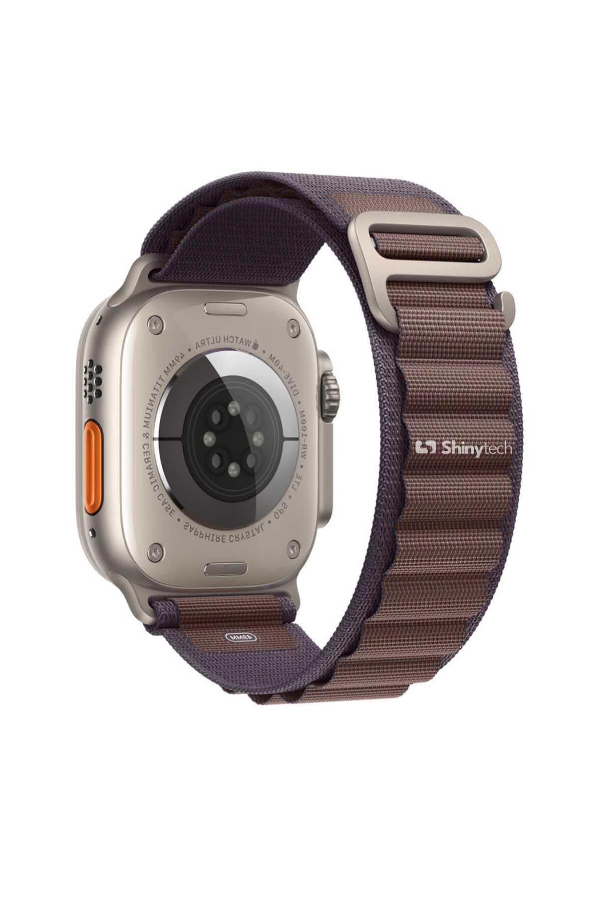 Apple Watch Uyumlu Alpine Loop Kordon İndigo