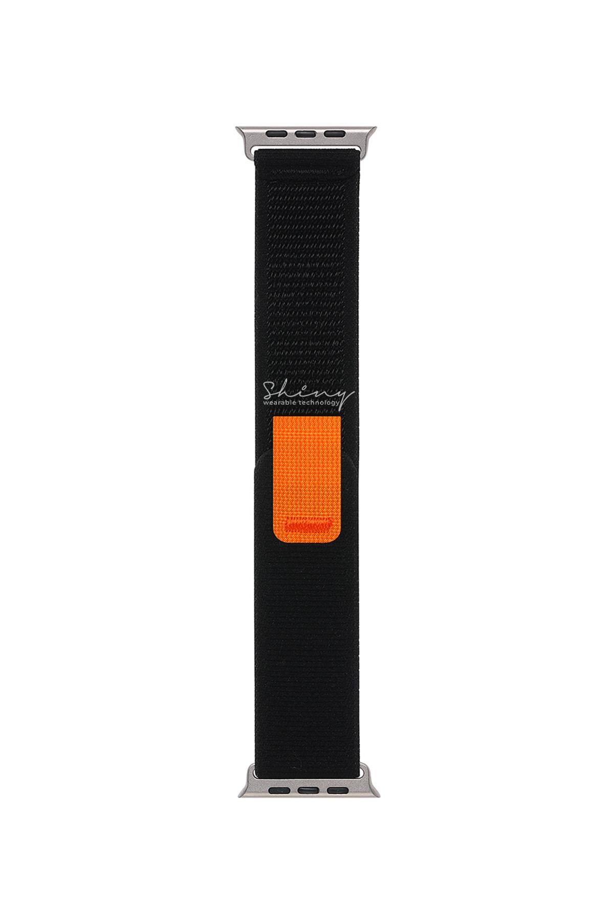 Apple Watch Uyumlu Trail Loop Kordon Siyah