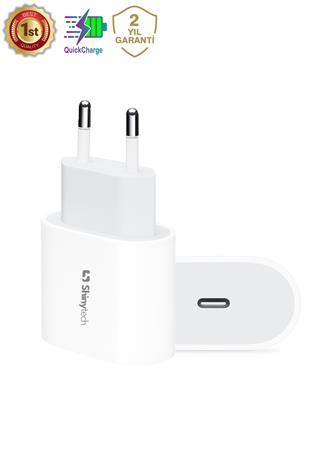 Apple iPhone Uyumlu 25W Ultra Hızlı Şarj Adaptörü USB-C