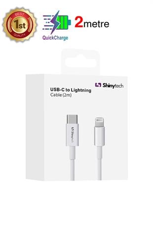 Apple iPhone Uyumlu Şarj Kablosu USB-C to Lighting (2m) Beyaz