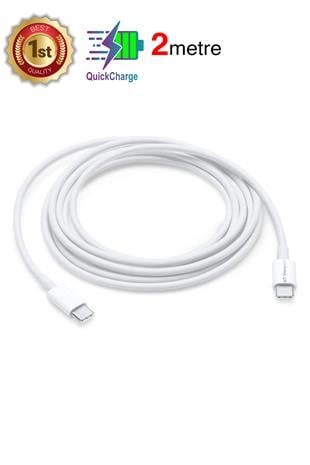 Apple iPhone Uyumlu Şarj Kablosu USB-C to USB-C Type-C (2m)
